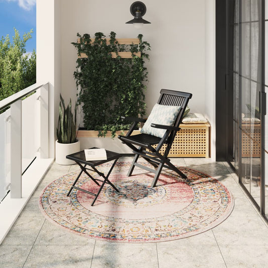 Tappeto ARBIZU Interni e Esterni Design Vintage Ø 200 cm - homemem39