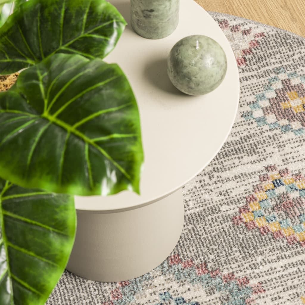 Tappeto ARBIZU Interni e Esterni Design Vintage Ø 120 cm - homemem39
