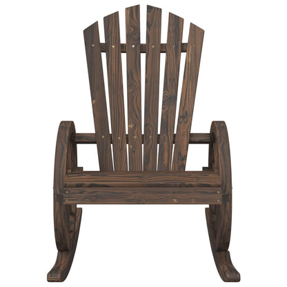 Sedie a Dondolo Adirondack 2 pz in Legno Massello di Abete - homemem39