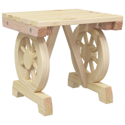 Set Salotto da Giardino 3 pz in Legno Massello di Abete | homemem39