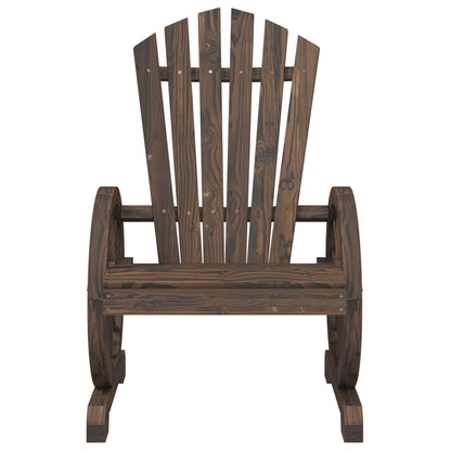 Set Salotto da Giardino 3 pz in Legno Massello di Abete - homemem39
