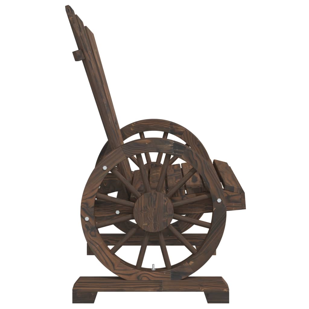 Set Salotto da Giardino 3 pz in Legno Massello di Abete | homemem39
