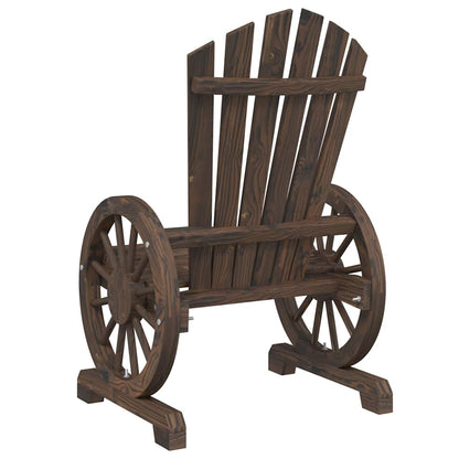 Set Salotto da Giardino 4 pz in Legno Massello di Abete | homemem39