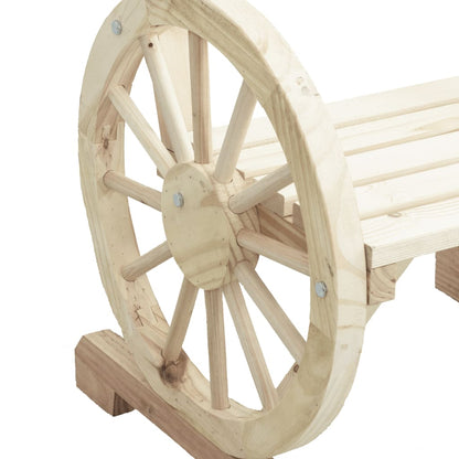 Sedie da Giardino 4 pz in Legno Massello di Abete - homemem39