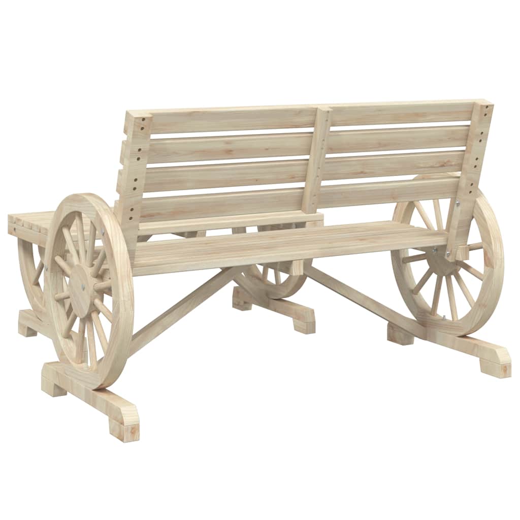 Set Salotto da Giardino 4 pz in Legno Massello di Abete | homemem39