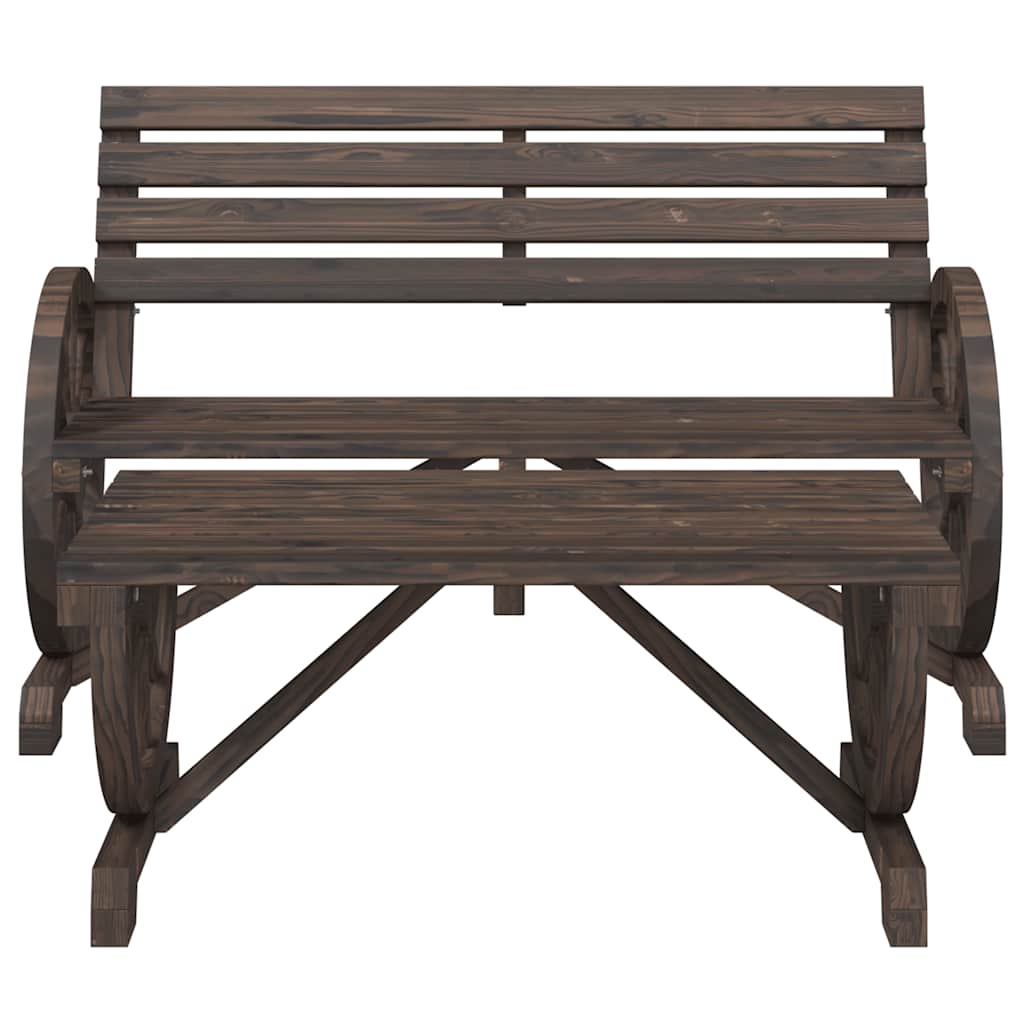 Set Salotto da Giardino 4 pz in Legno Massello di Abete | homemem39
