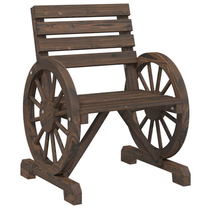 Set Salotto da Giardino 4 pz in Legno Massello di Abete | homemem39