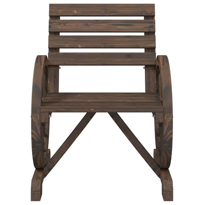 Set Salotto da Giardino 4 pz in Legno Massello di Abete - homemem39
