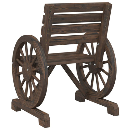 Set Salotto da Giardino 4 pz in Legno Massello di Abete | homemem39