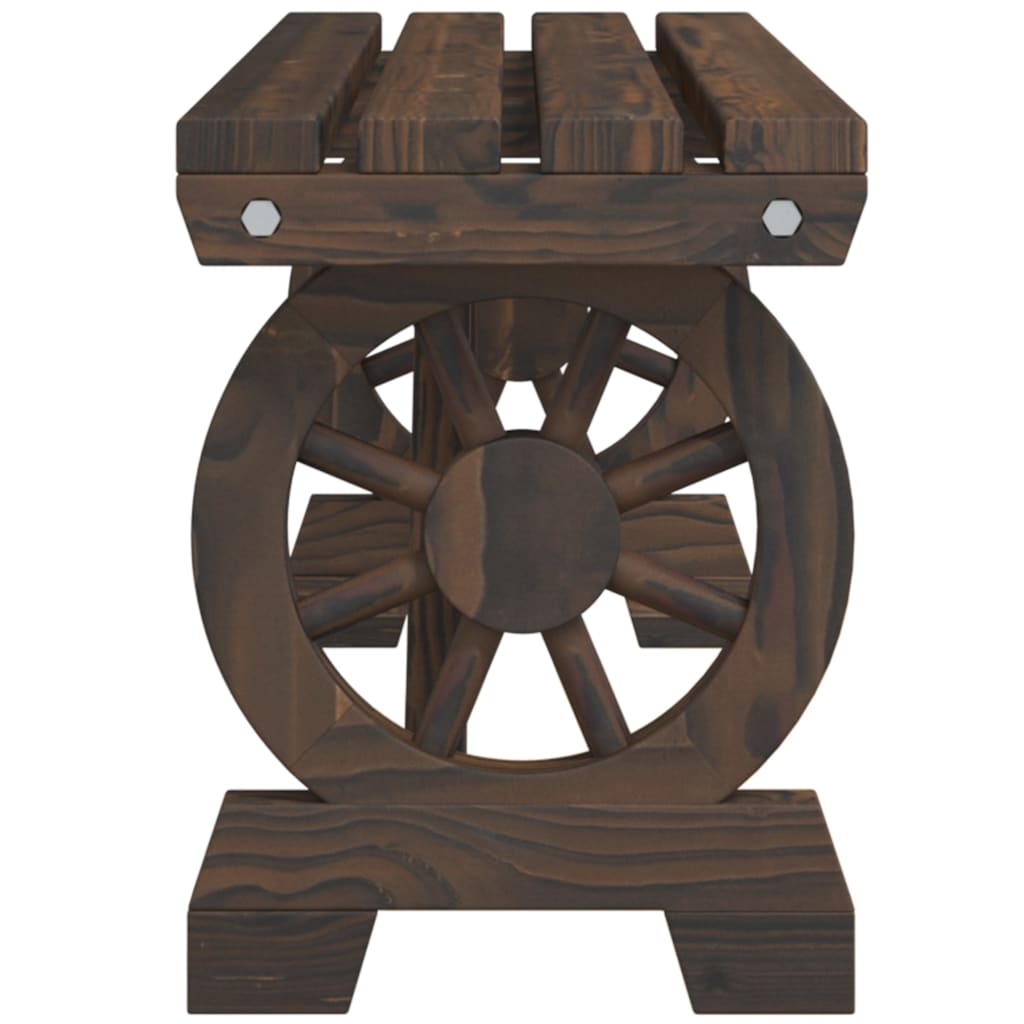 Panche da Giardino 2 pz in Legno Massello di Abete - homemem39