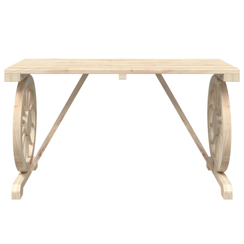 Set da Pranzo da Giardino 5 pz in Legno Massello di Abete | homemem39