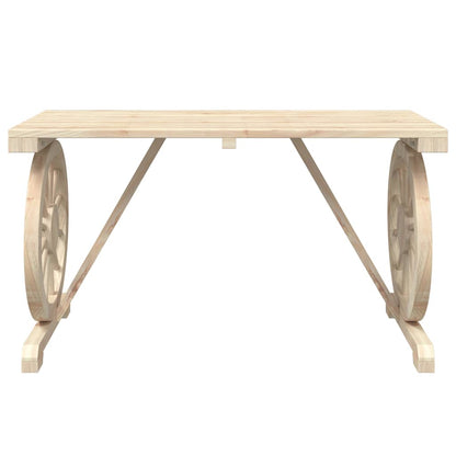Set da Pranzo da Giardino 5 pz in Legno Massello di Abete | homemem39