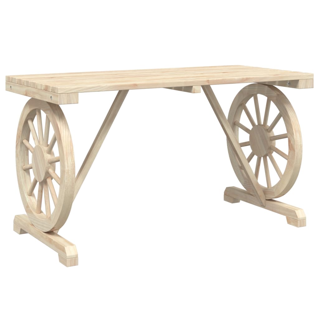 Set da Pranzo da Giardino 5 pz in Legno Massello di Abete | homemem39