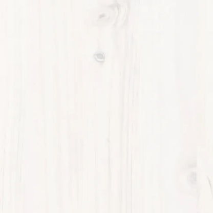 Dormeuse senza Materasso Bianca 80x200 cm Legno Massello Pino - homemem39