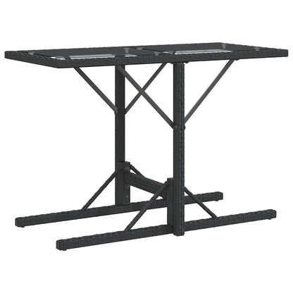 Set da Bistrò 3 pz con Cuscini Nero in Polyrattan | homemem39