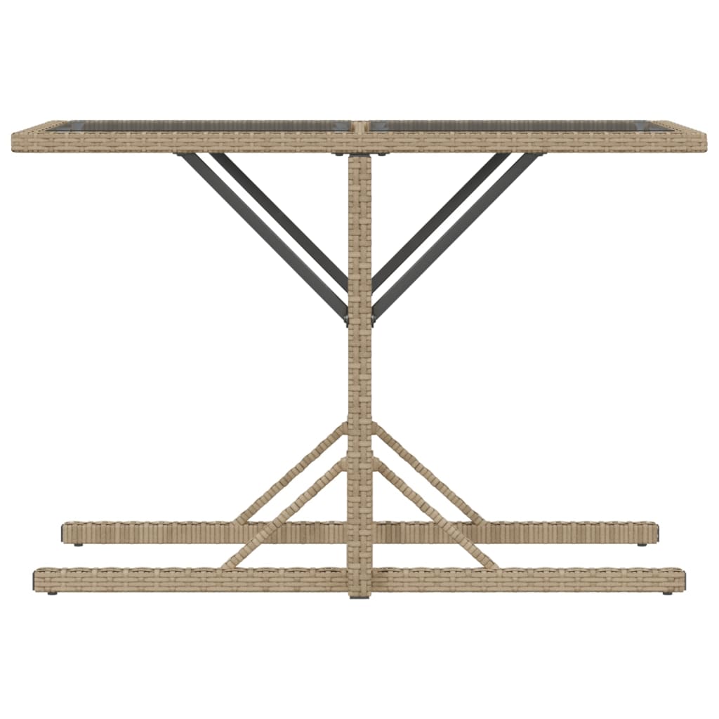 Set da Bistrò 3 pz con Cuscini Beige in Polyrattan | homemem39