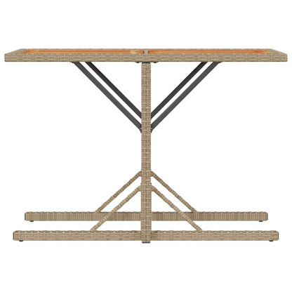 Set da Bistrò 3 pz con Cuscini Beige in Polyrattan | homemem39