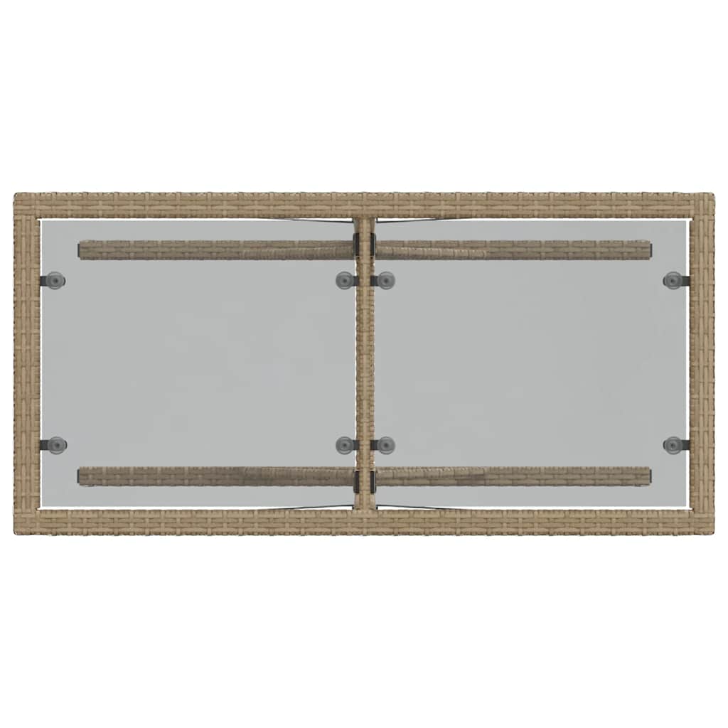 Set da Bistrò 3 pz con Cuscini Beige Misto in Polyrattan | homemem39