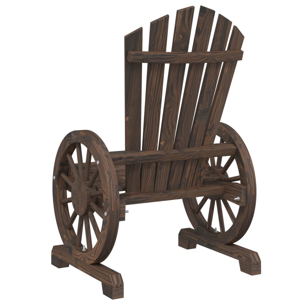 Sedia da Giardino Adirondack in Legno Massello di Abete - homemem39