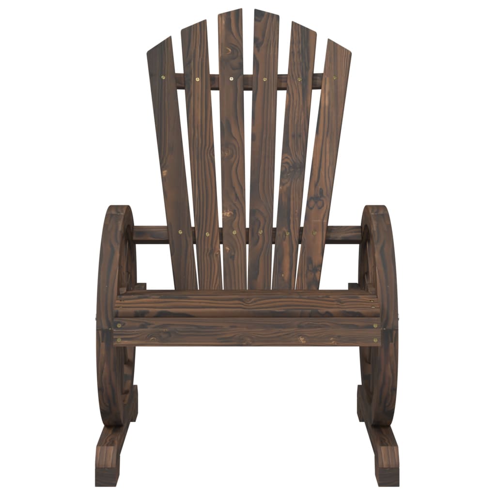 Sedie da Giardino Adirondack 2 pz in Legno Massello di Abete - homemem39