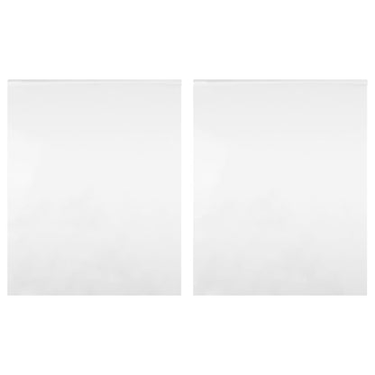 Pellicole a Specchio 2 pz Autoadesive 60x100 cm in PET