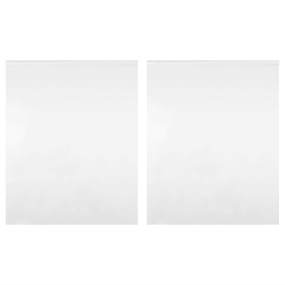 Pellicole a Specchio 2 pz Autoadesive 90x100 cm in PET