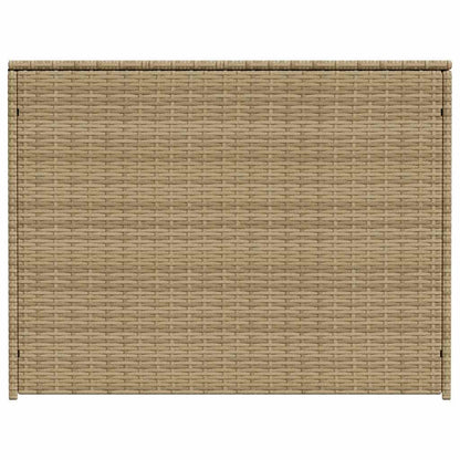 Contenitore da Giardino Beige Misto 984L in Polyrattan