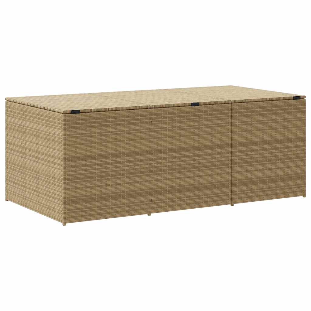 Contenitore da Giardino Beige Misto 984L in Polyrattan | homemem39