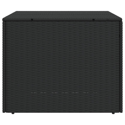 Contenitore da Giardino Nero 291L in Polyrattan - homemem39