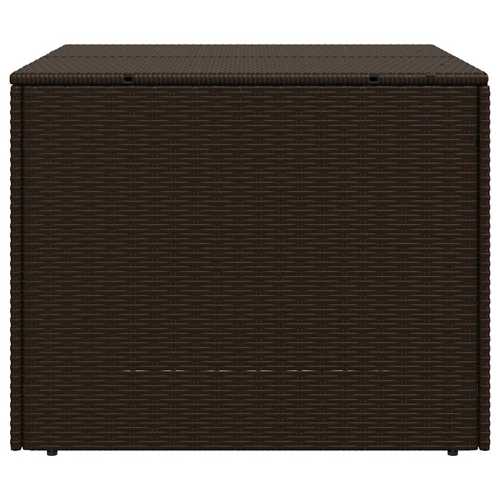 Contenitore da Giardino Marrone 291L in Polyrattan | homemem39