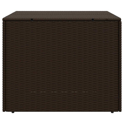 Contenitore da Giardino Marrone 291L in Polyrattan | homemem39