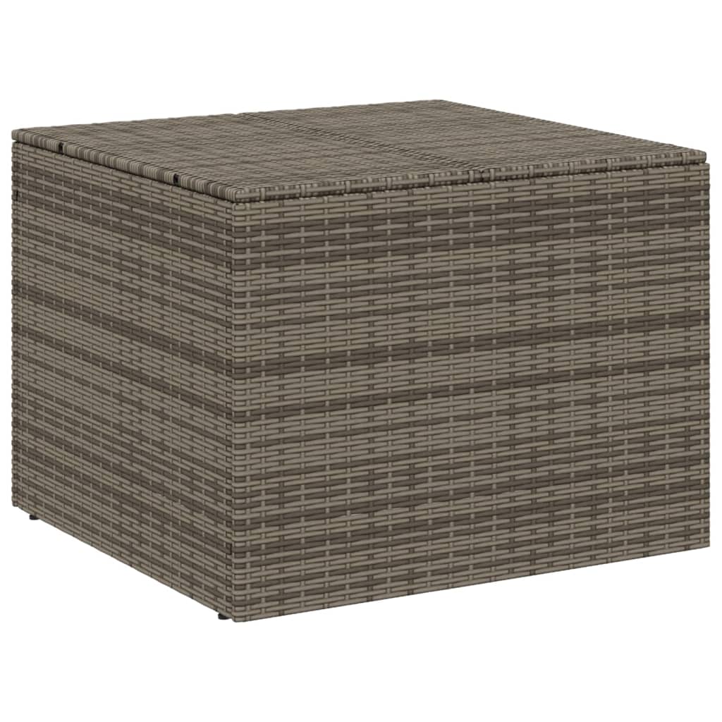 Contenitore da Giardino Grigio 291L in Polyrattan - homemem39