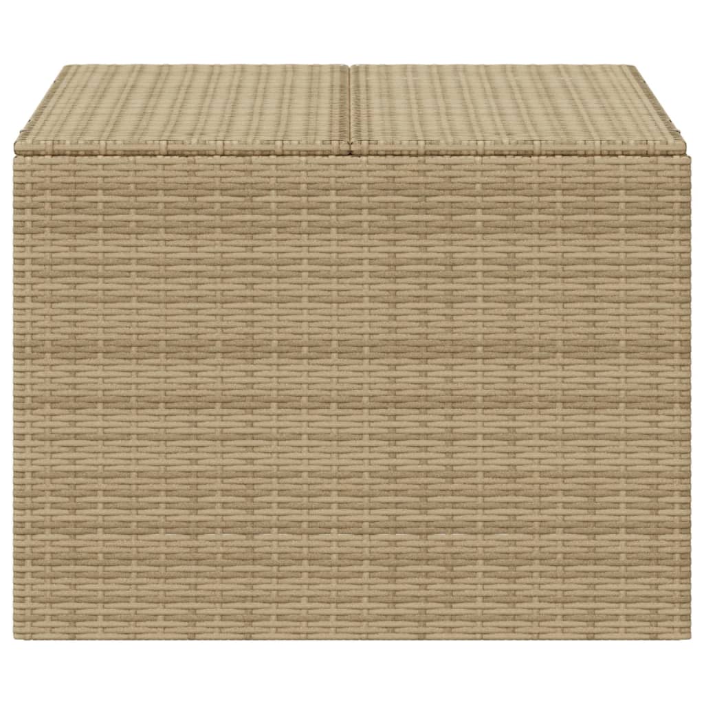 Contenitore da Giardino Beige Misto 291L in Polyrattan - homemem39