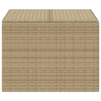 Contenitore da Giardino Beige Misto 291L in Polyrattan - homemem39