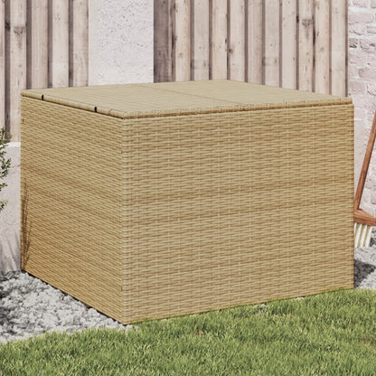 Contenitore da Giardino Beige Misto 291L in Polyrattan - homemem39