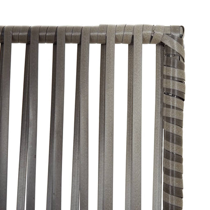Divisorio per Ambienti a 5 Pannelli Grigio in Polyrattan | homemem39
