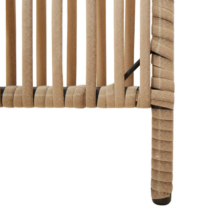 Divisorio per Ambienti a 6 Pannelli Beige in Polyrattan | homemem39