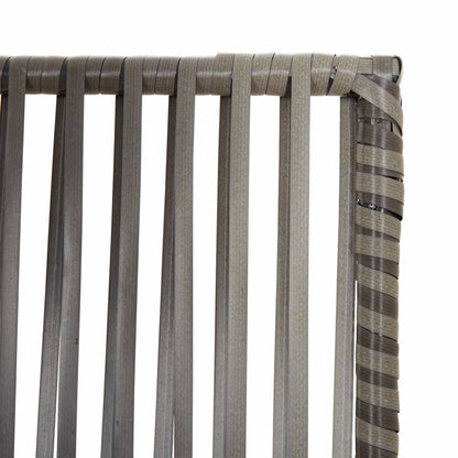 Divisorio per Ambienti a 3 Pannelli Grigio in Polyrattan | homemem39