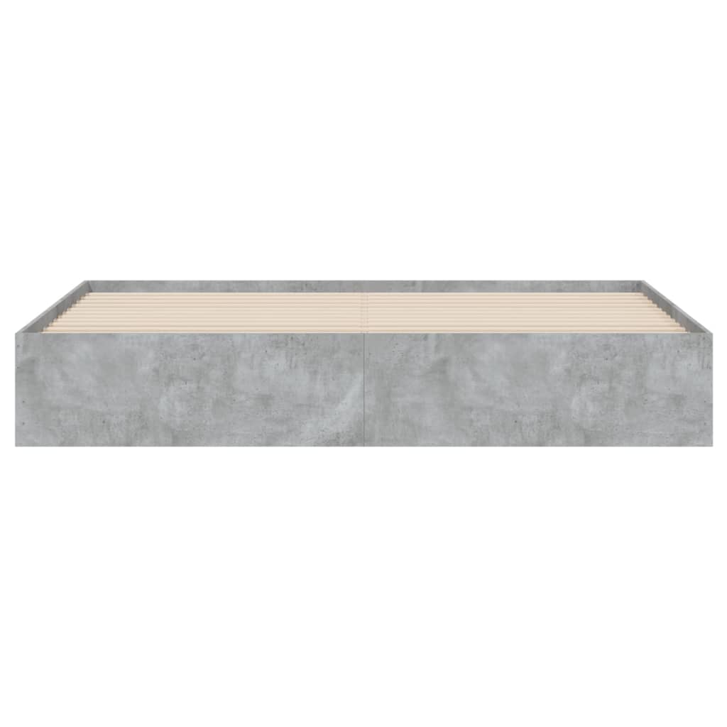Giroletto Cassetti Grigio Cemento 180x200 cm Legno Multistrato | homemem39