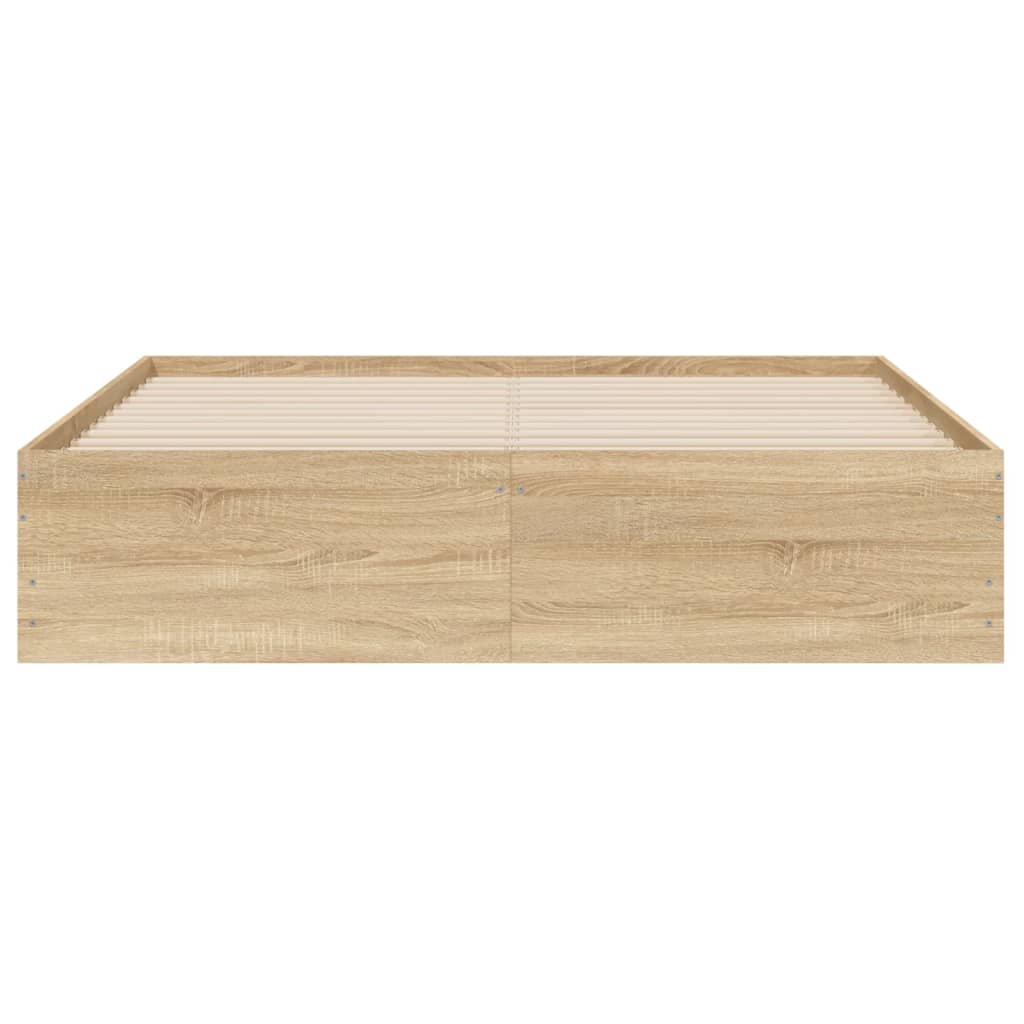 Giroletto Cassetti Rovere Sonoma 150x200 cm Legno Multistrato | homemem39