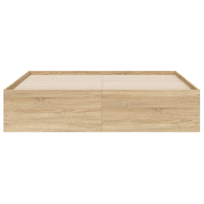 Giroletto Cassetti Rovere Sonoma 150x200 cm Legno Multistrato | homemem39