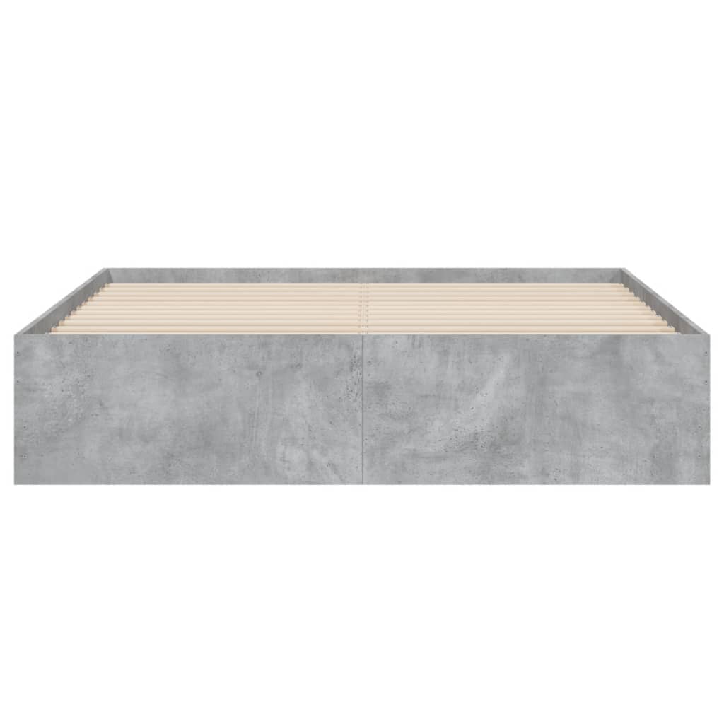Giroletto Cassetti Grigio Cemento 150x200 cm Legno Multistrato | homemem39