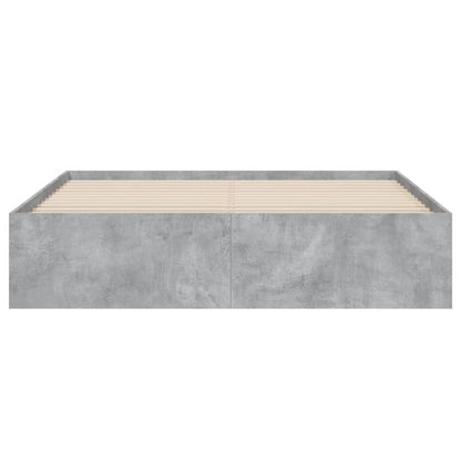 Giroletto Cassetti Grigio Cemento 150x200 cm Legno Multistrato | homemem39
