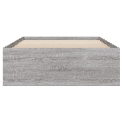 Giroletto Cassetti Grigio Sonoma 90x200 cm Legno Multistrato | homemem39