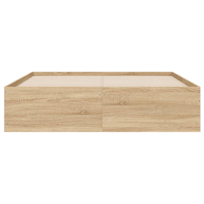 Giroletto Cassetti Rovere Sonoma 135x190 cm Legno Multistrato | homemem39