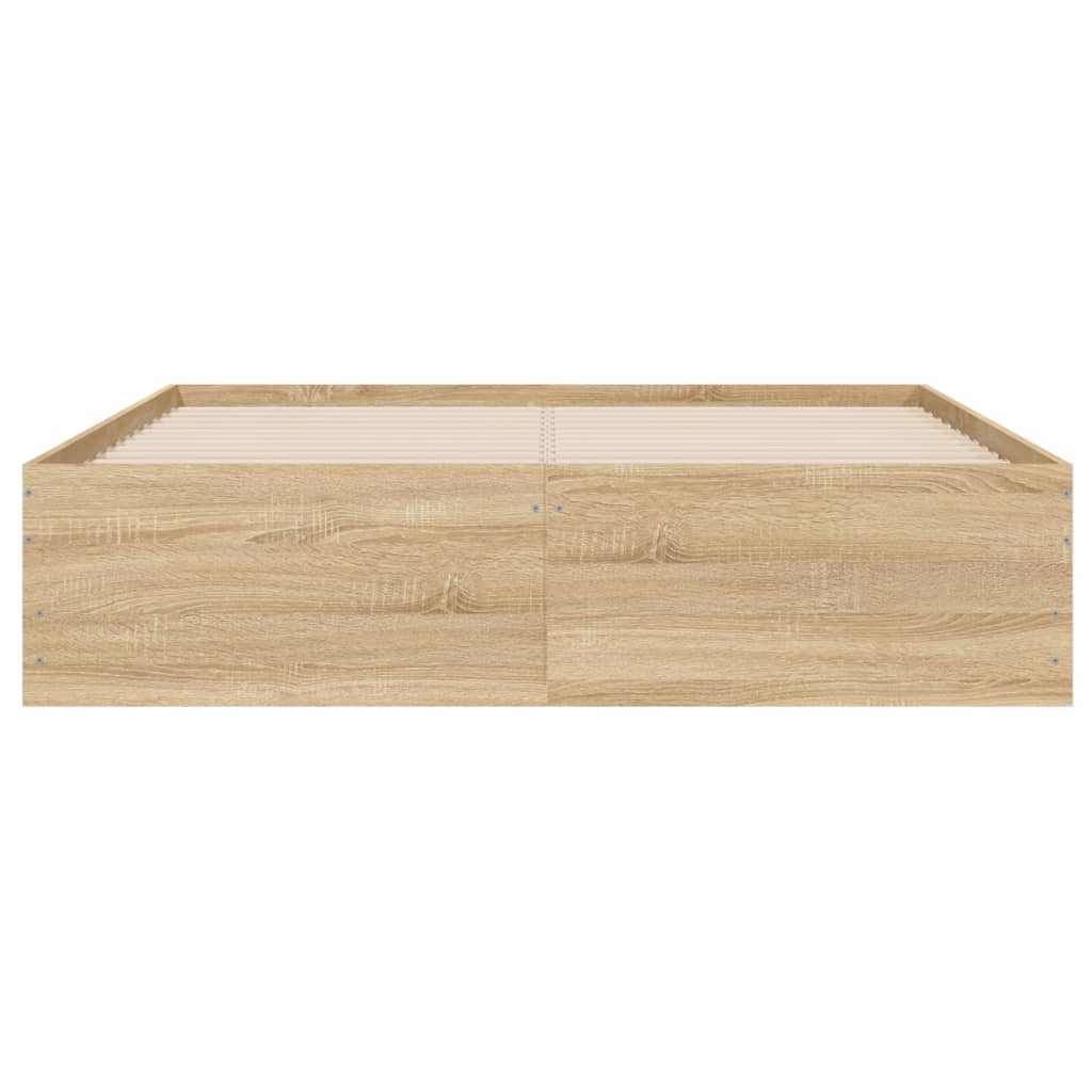 Giroletto Cassetti Rovere Sonoma 120x190 cm Legno Multistrato