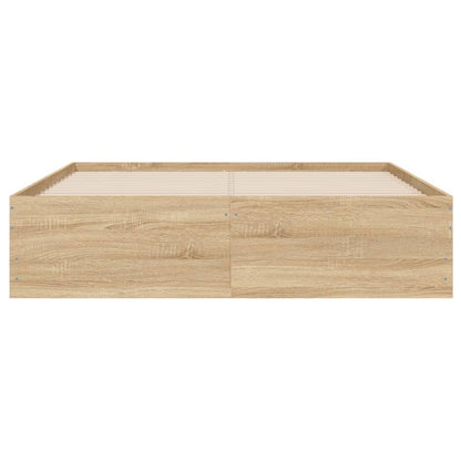 Giroletto Cassetti Rovere Sonoma 120x190 cm Legno Multistrato