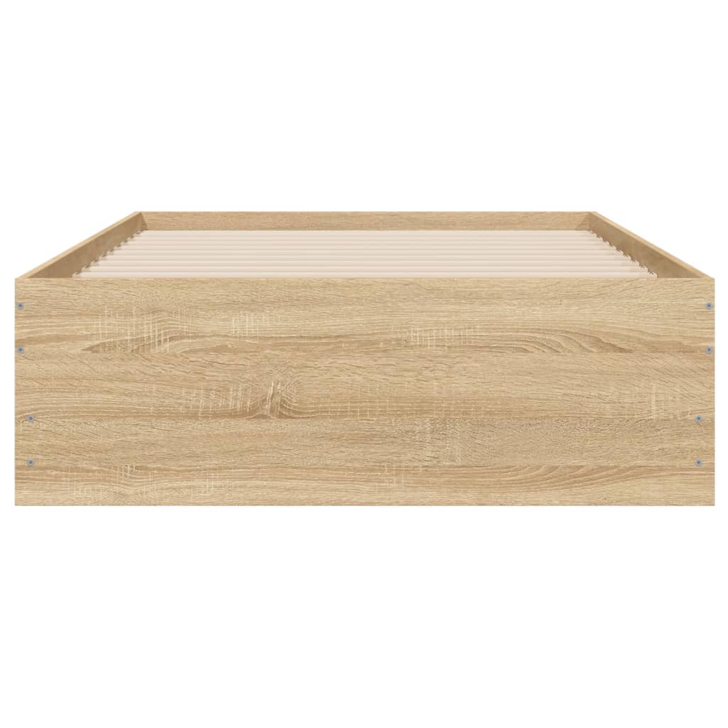 Giroletto Cassetti Rovere Sonoma 90x190 cm Legno Multistrato | homemem39