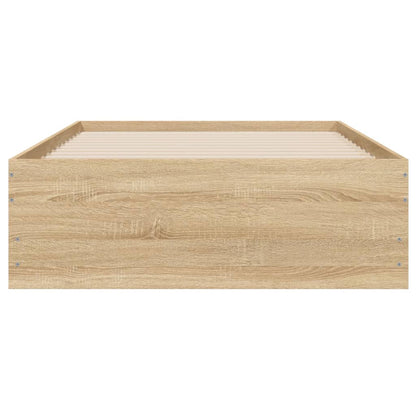 Giroletto Cassetti Rovere Sonoma 90x190 cm Legno Multistrato | homemem39