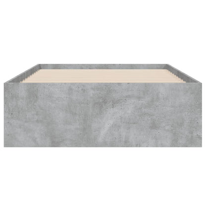 Giroletto Cassetti Grigio Cemento 75x190 cm Legno Multistrato | homemem39